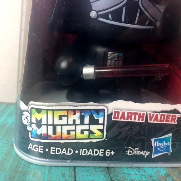Star Wars DARTH VADER Mighty Muggs 4” 2017 Hasbro - Picture 4 of 7